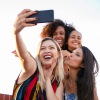 a group of women posing for a picture